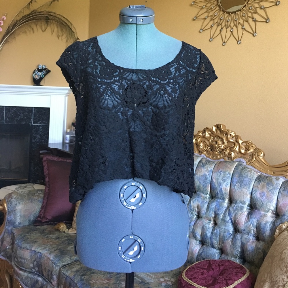Lace Crop Top