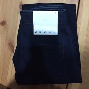 BRAND NEW AMERICAN APPAREL EASY JEAN IN INDIGO