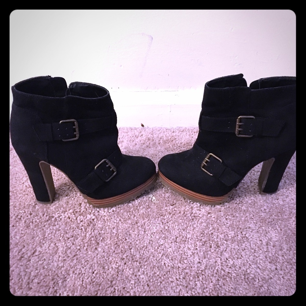 Mossimo Black Booties