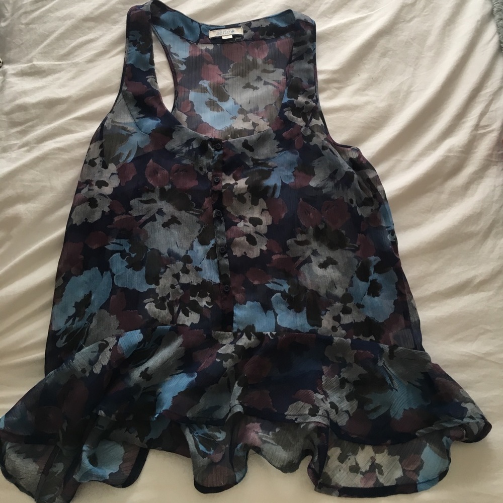 Aerie sheer tank