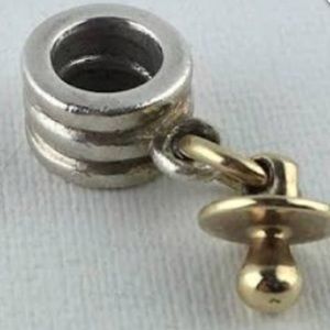 Authentic Retired Pandora Pacifier Charm
