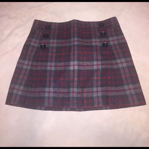 🇺🇸 final sale! Gap wool mini skirt