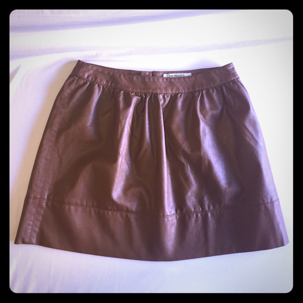 Faux Leather Skirt. FLASH SALE!!
