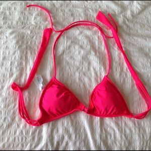 Forever 21 cute pink bikini top