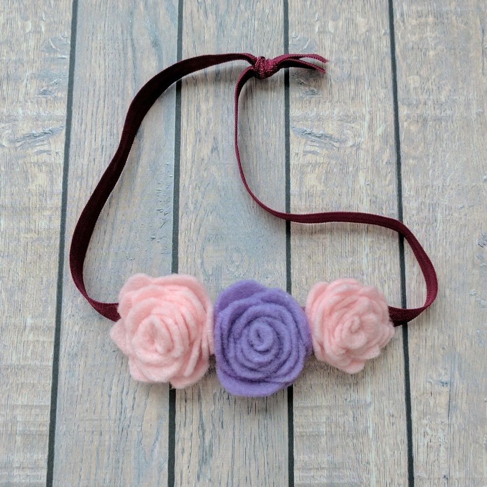 Felt Flower Headband
