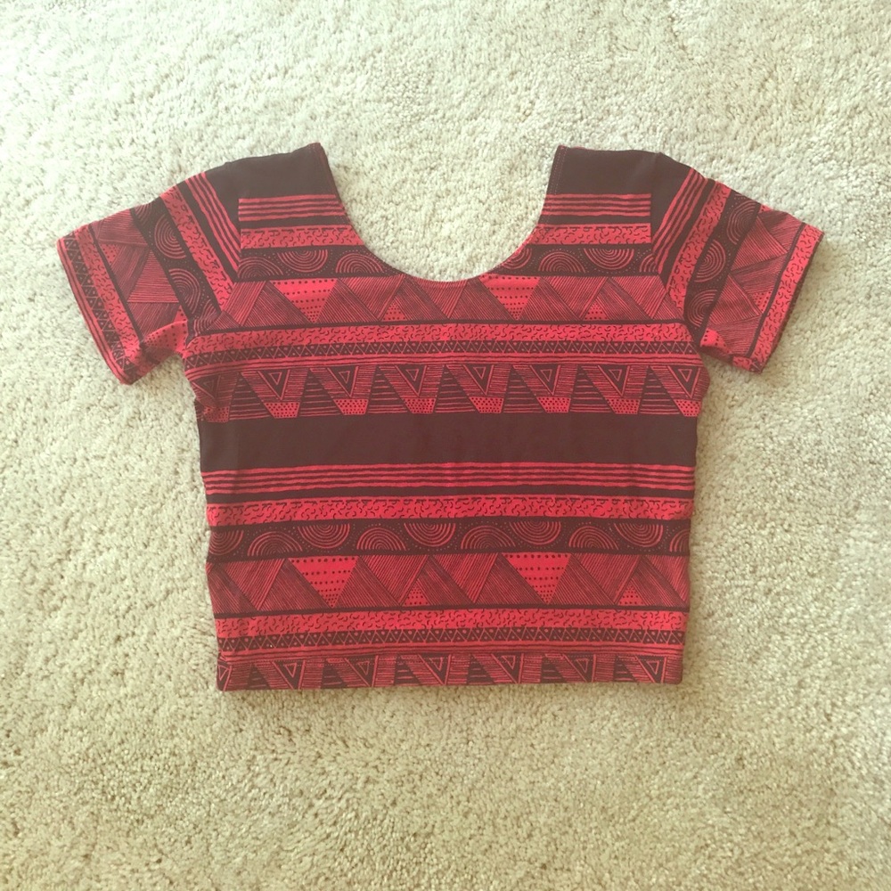 American Apparel crop top.