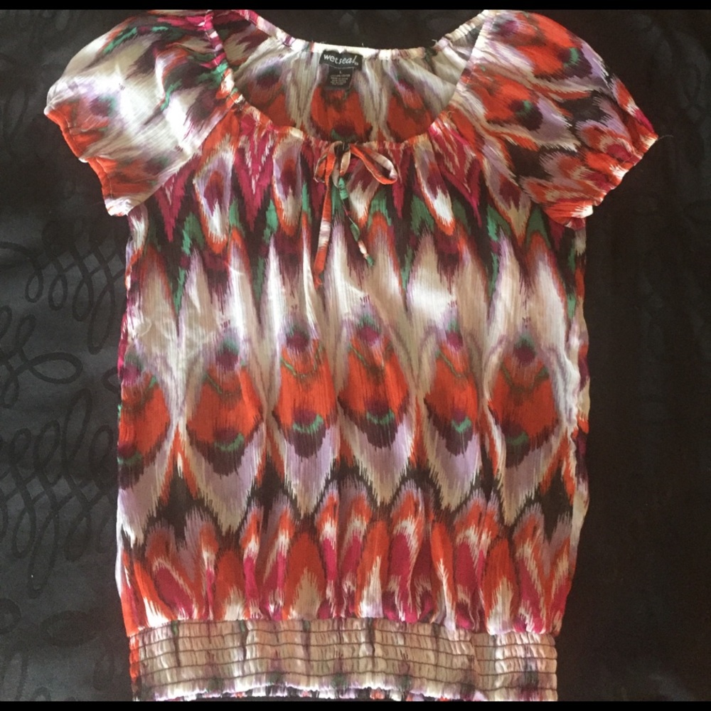 Wet Seal Sheer top