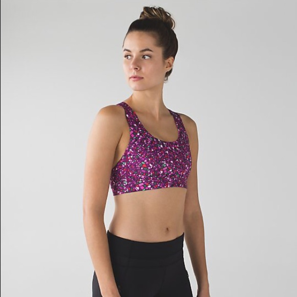 Lululemon All Sport Bra - Size 8, Paradise Camo