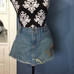 Wetseal Jean Skirt