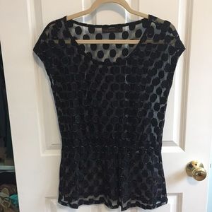 The Limited Peplum Top