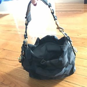 Black coach bag