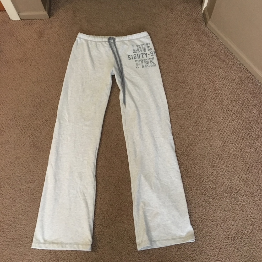 VS Pink straight leg sweatpants