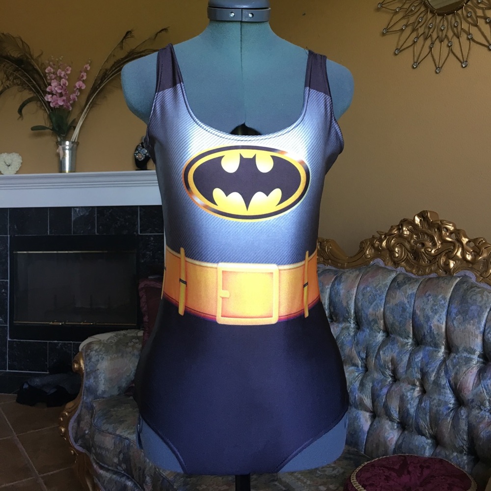 Batman Print One Piece