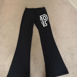 VS Pink wide leg sweatpants