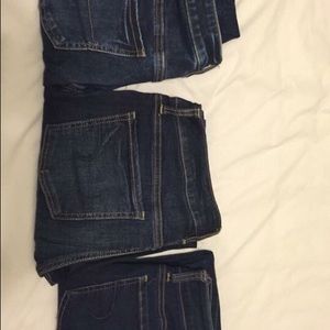 3 pairs of American eagle jeans (jeggings)