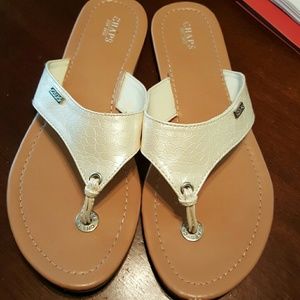 Chaps Flip Flop Sandals (Women's L)