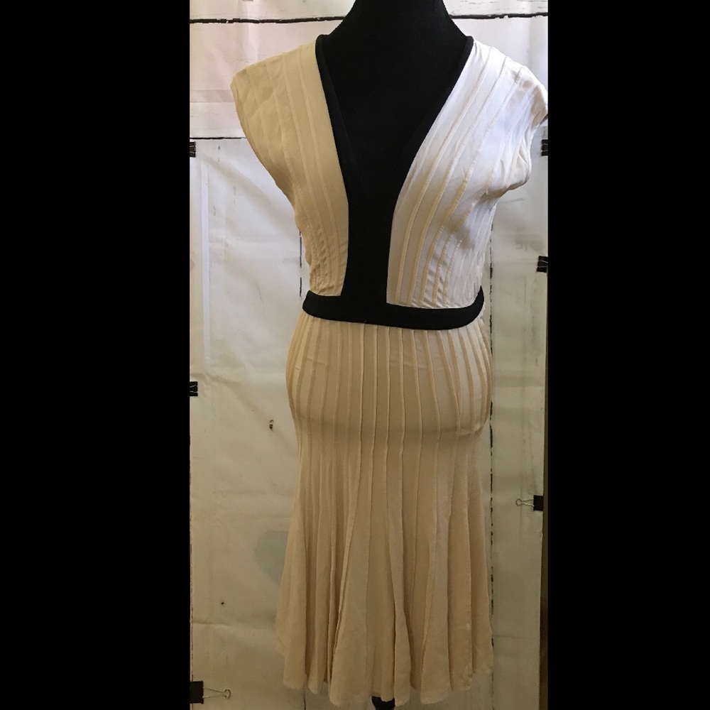 Narciso Rodriguez vintage cream dress