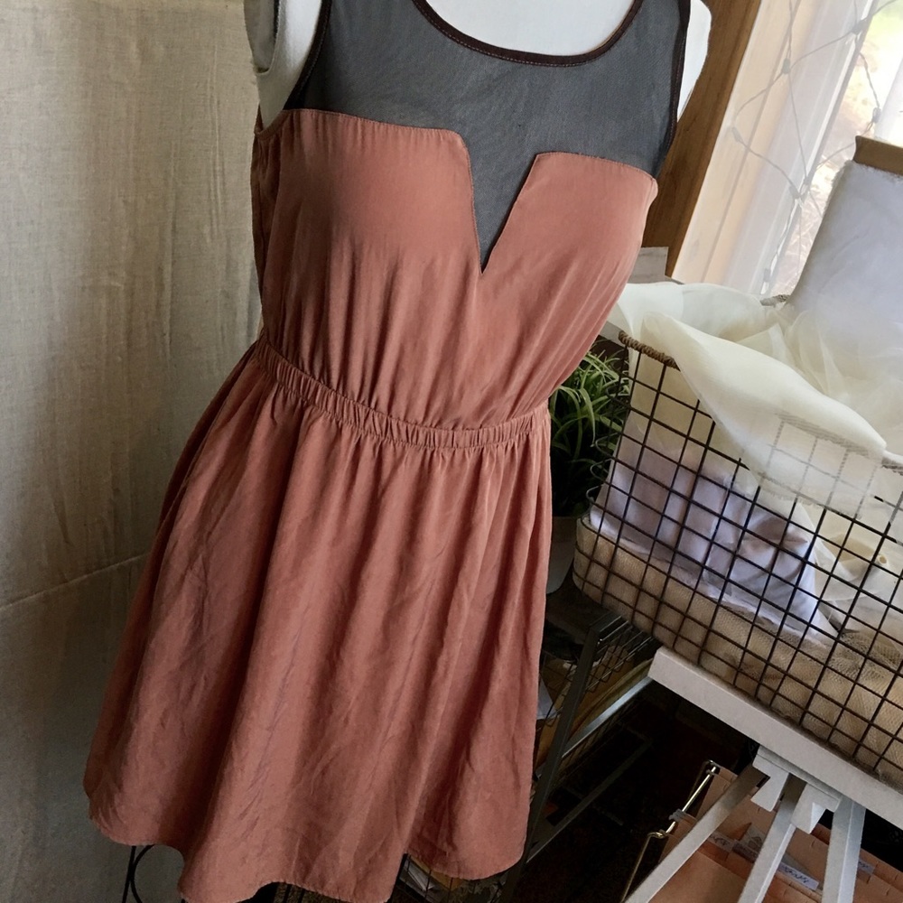Lush Urban Outfitters blush  dress