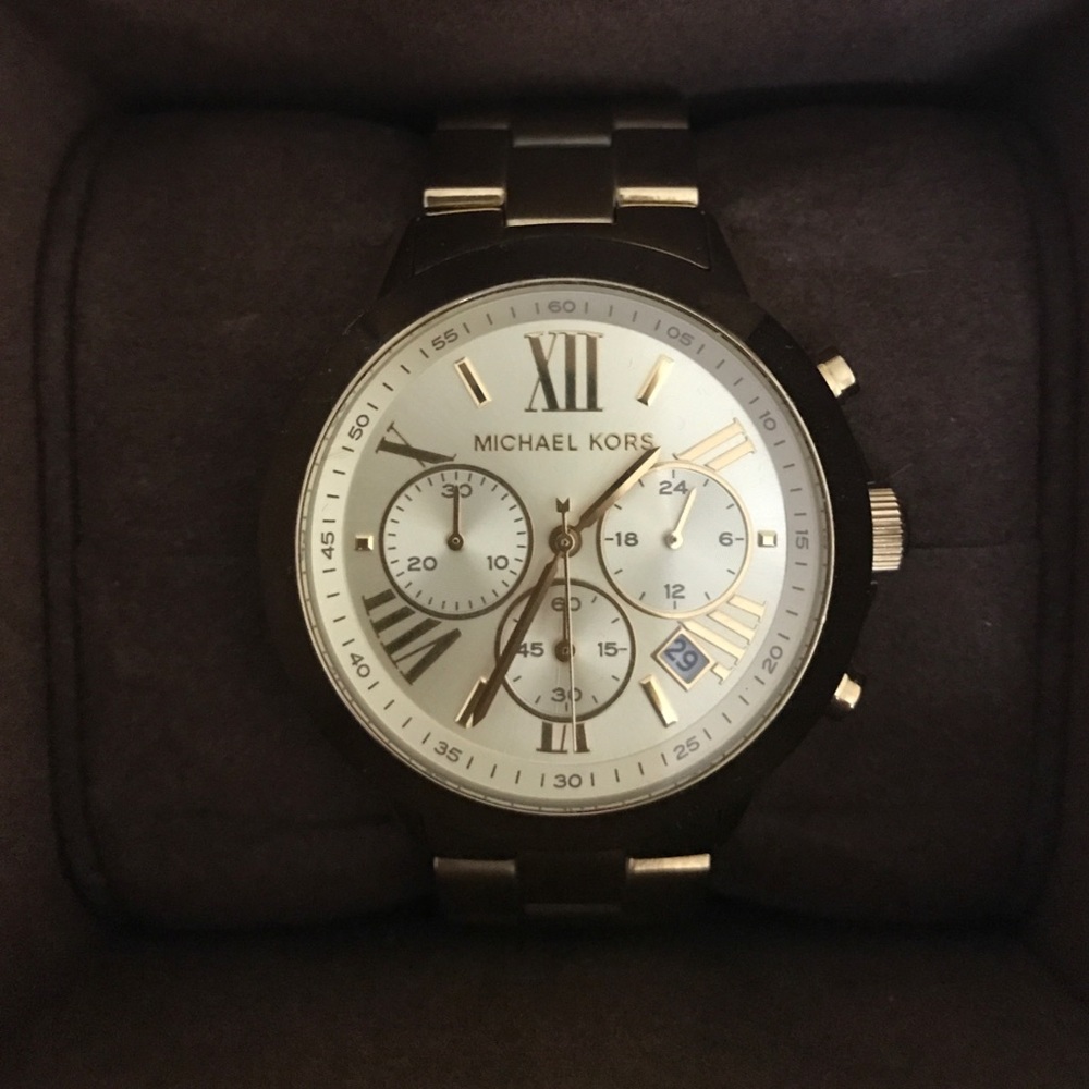 Authentic Michael Kors gold watch