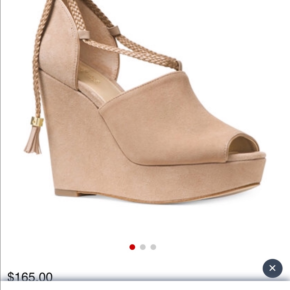 Michael Kors Hastings Wedge DK Khaki