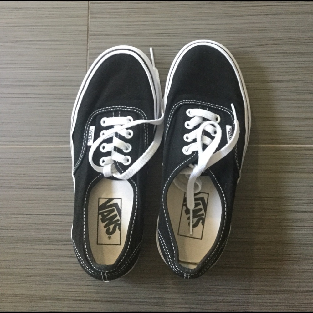 Black Vans