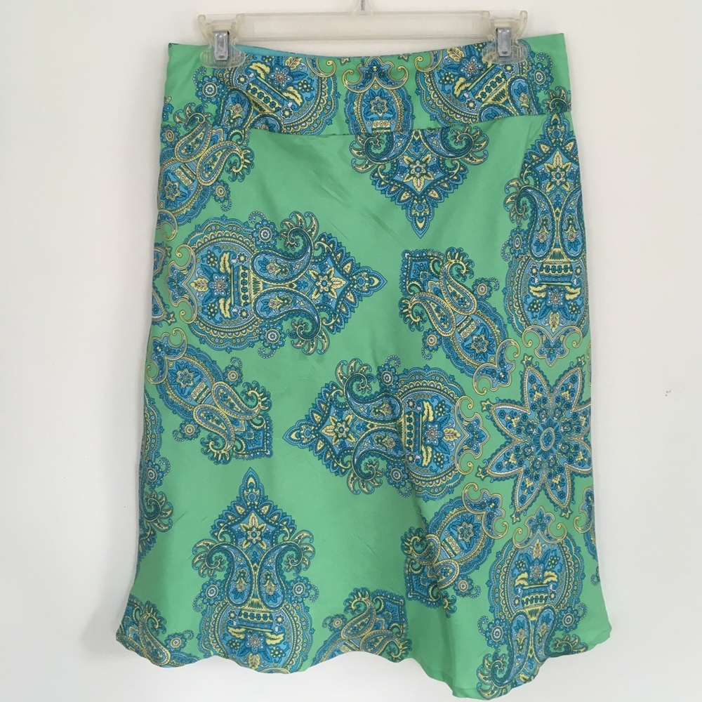 Tibi silk skirt
