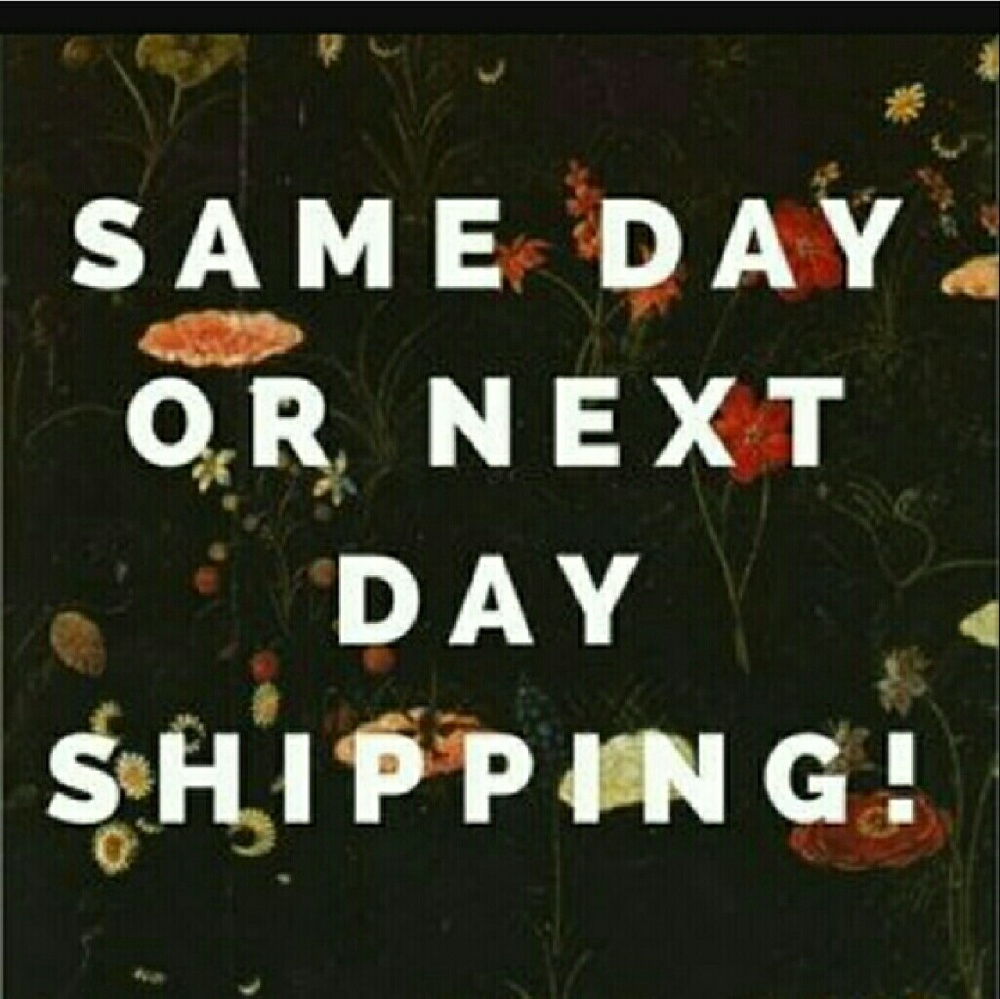 Same day or next day shipping!
