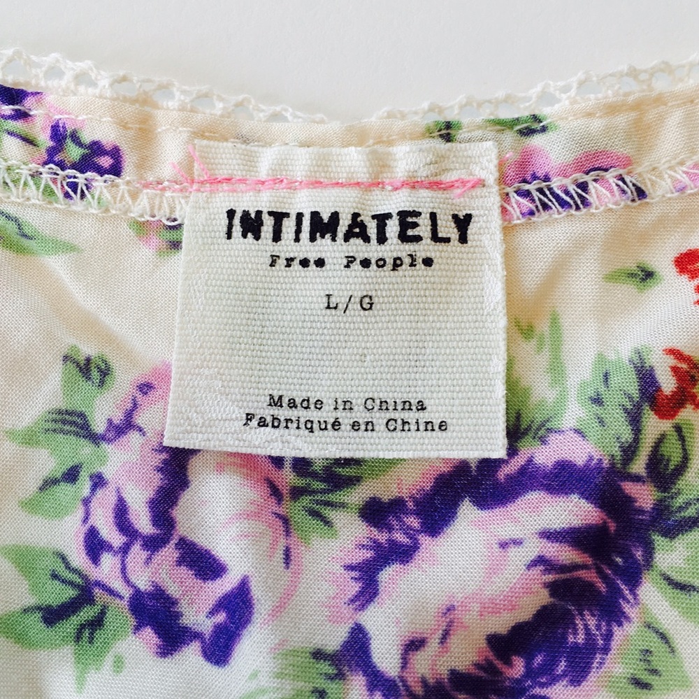 SOLD Free People In & Out Ditsy Florals Slip - Picture 4 of 5