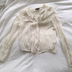 Crepe topshop top