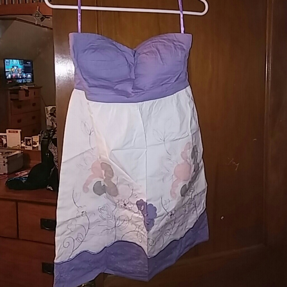 Strapless dress