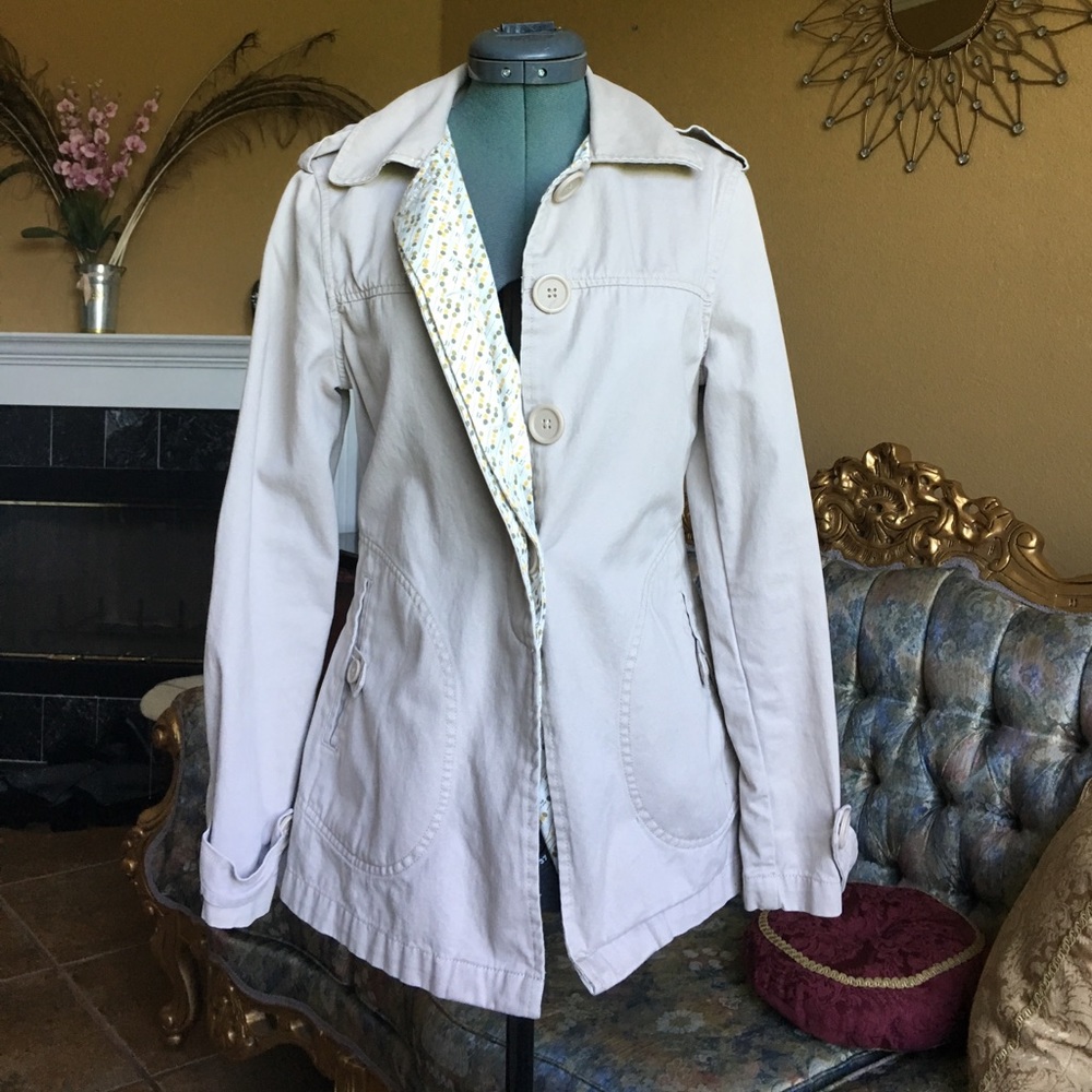 Jacket with Button Details