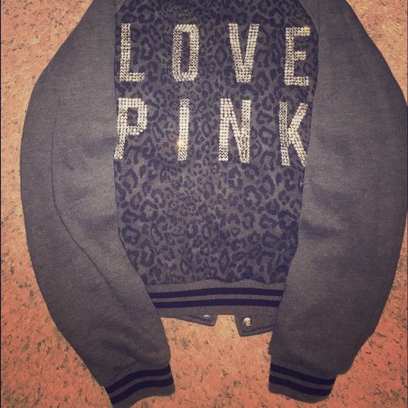 PINK varsity Jacket - Picture 2 of 3