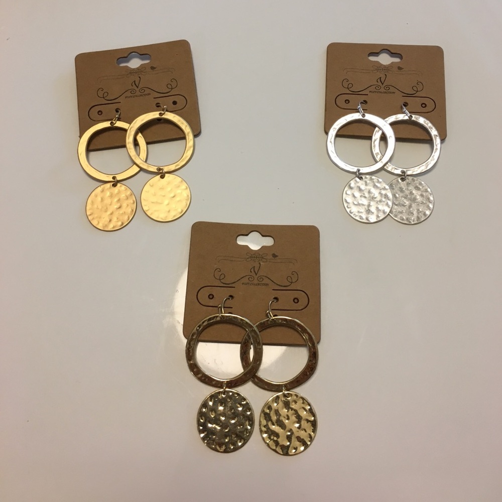 🆕Circle Earrings in Choice of Finish