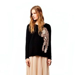 Zara wolf sweater