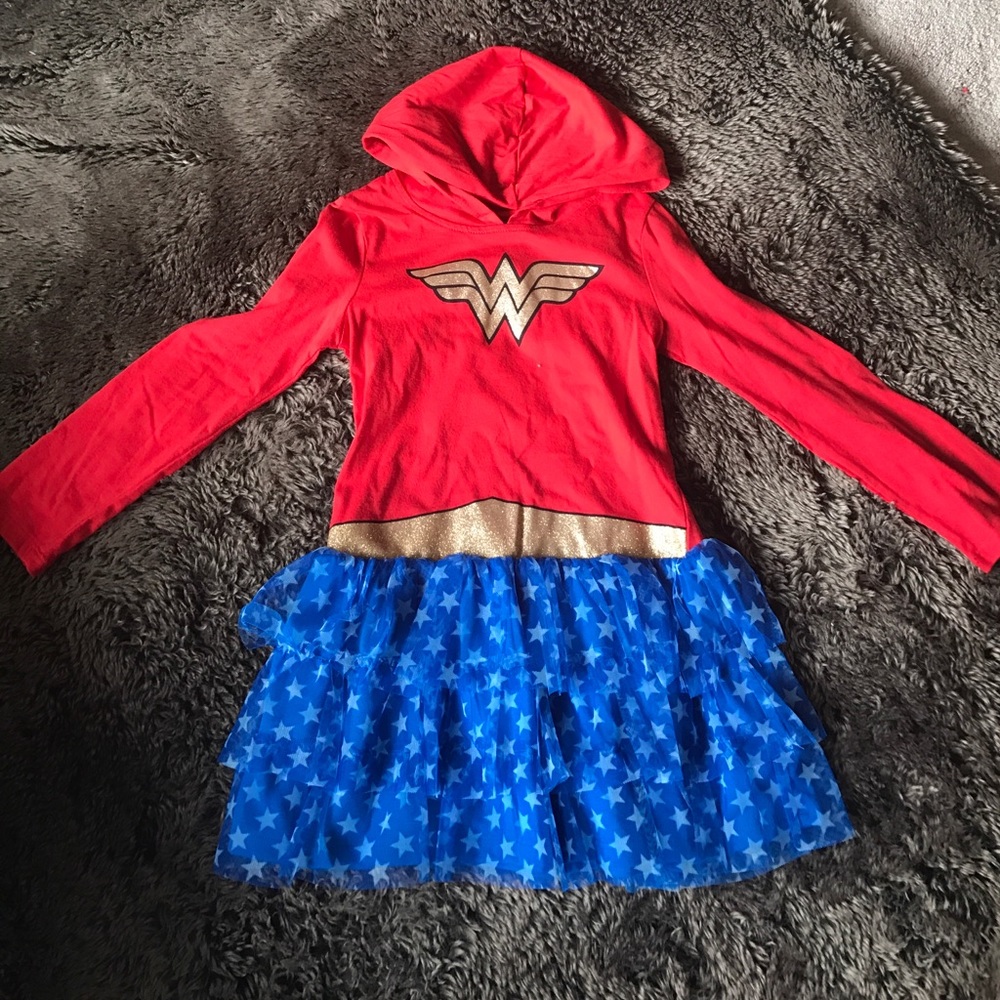 Wonder Woman dress.