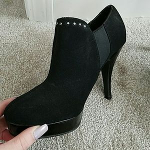 Black booties