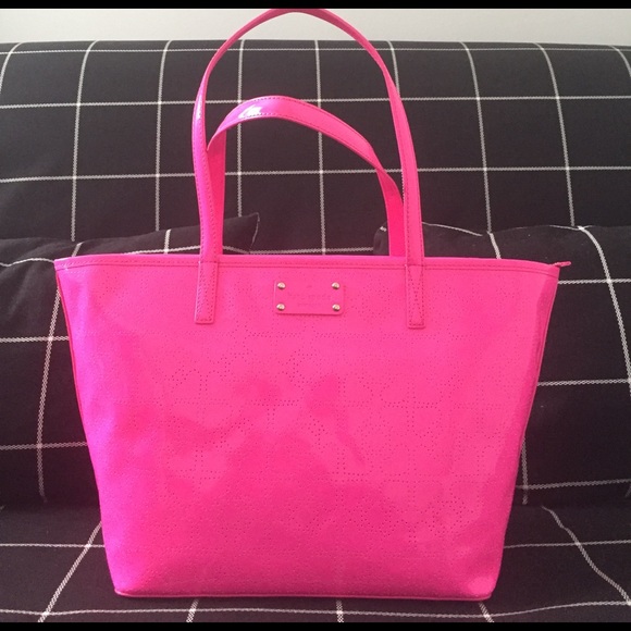 kate spade Handbags - NWT Pink patent leather Kate Spade handbag