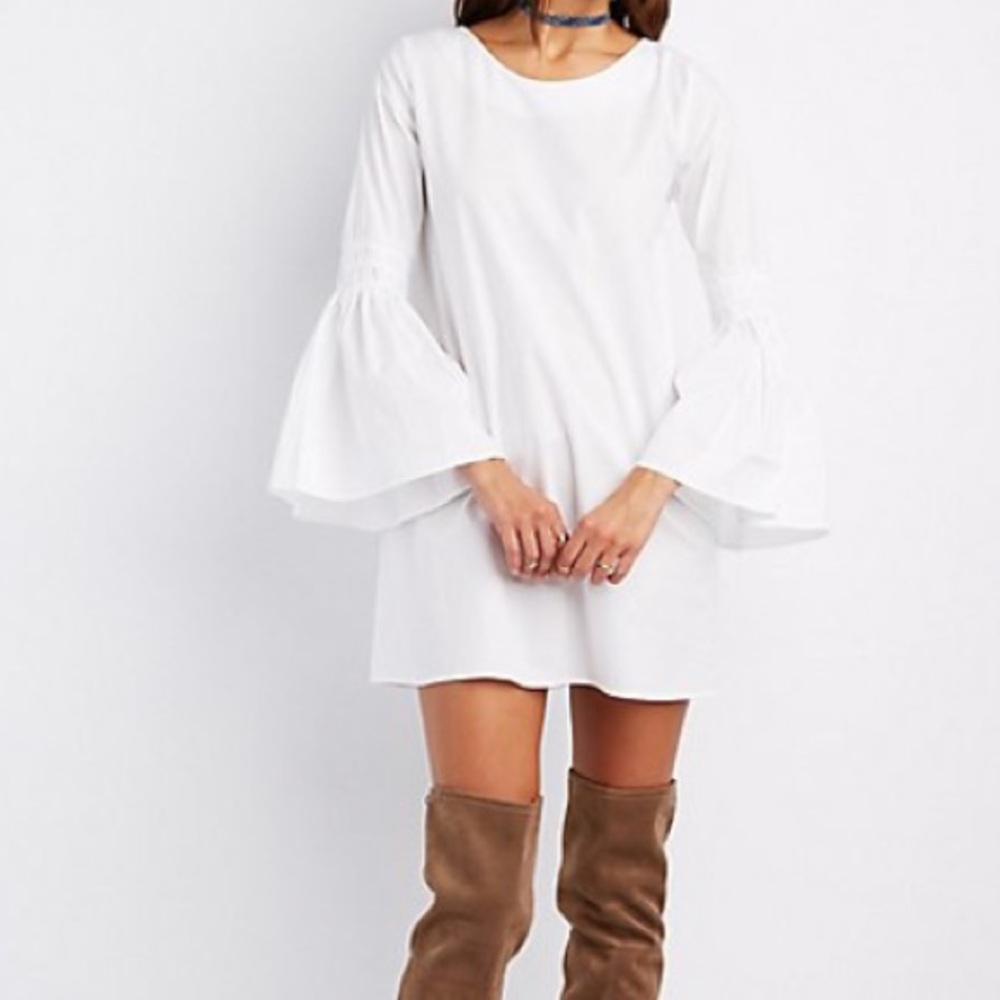 Bell Sleeve Shift Dress 💎