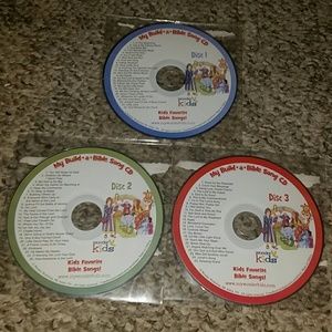 Bible Songs for Kids - 3 CD Set