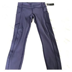 NWT Lululemon speed tight, navy, size 4