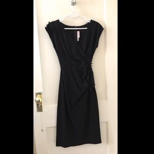 "Stop Staring!" Vintage Style Black Dress