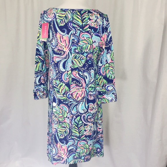 NWT Lilly Pulitzer Edna Dress Hanging with Fronds - Picture 6 of 8