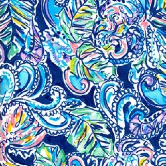 NWT Lilly Pulitzer Edna Dress Hanging with Fronds - Picture 7 of 8