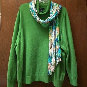 Lands' End 100% cashmere sweater