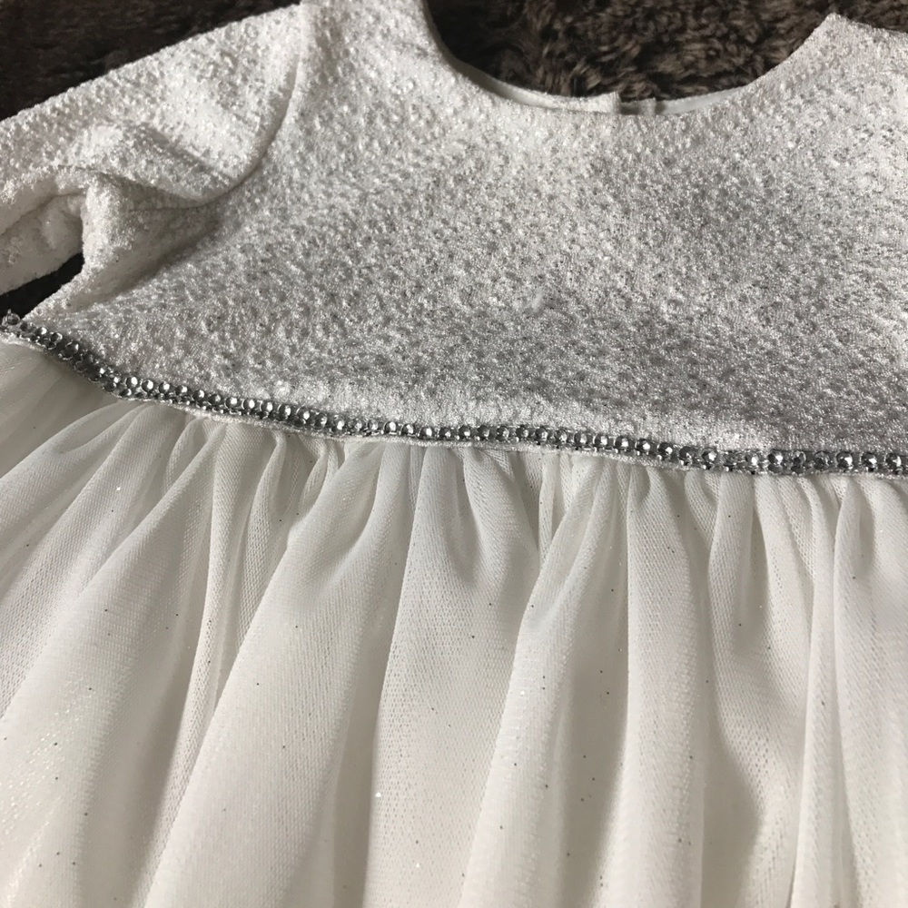 Adorable off-white dress for little girl