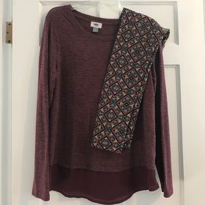 Sweater and LuLaRoe leggings outfit