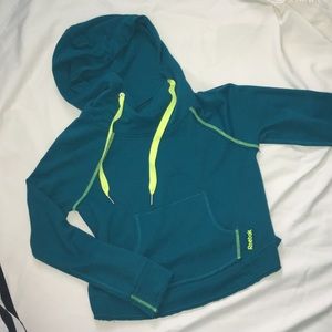 Cropped Reebok Hoodie