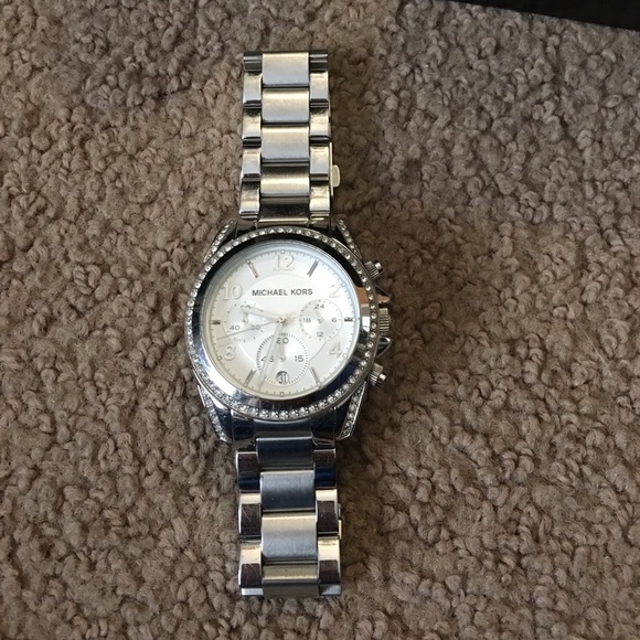 Authentic Michael Kors Silver Blair watch main image 4