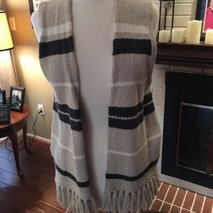 Madewell Fringe Vest