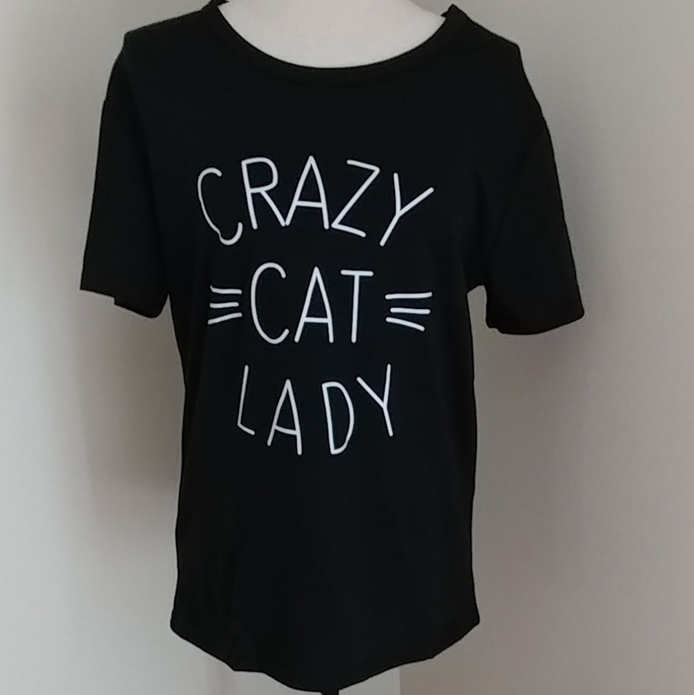 Crazy cat lady t-shirt